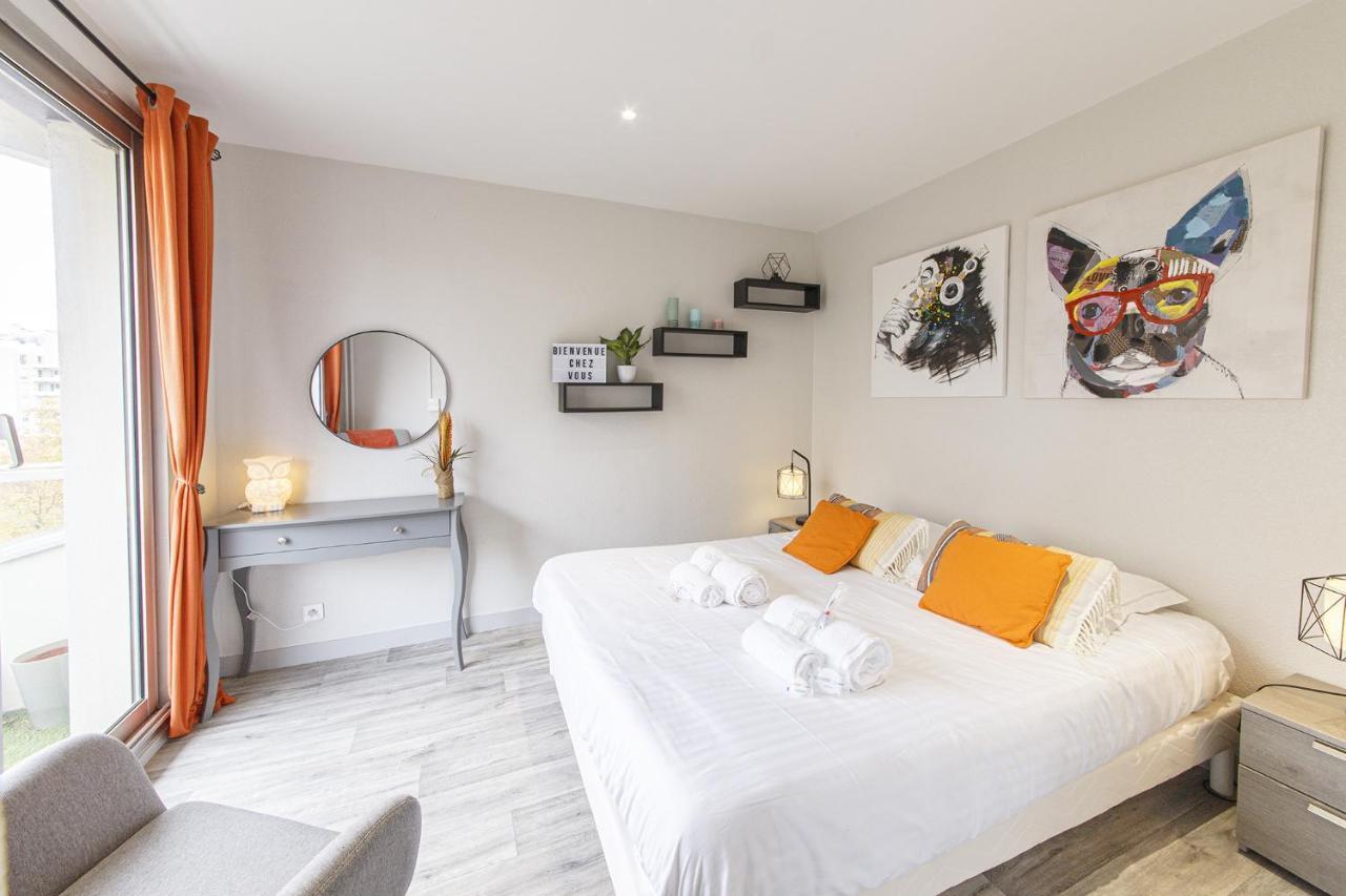 Chic Appartement Vue Sur Parc Au Calme Angers Exterior foto